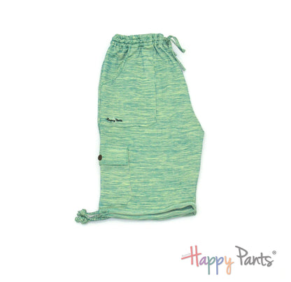 men long shorts resort wear elastic waist shorts cotton Happy Pants