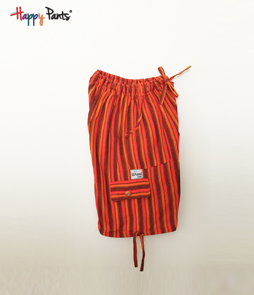 Persimmon Orange Cotton Bottoms - Happy Pants