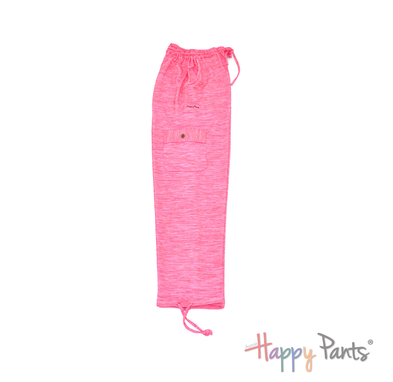 Pink Trousers for Men with elastic waist holiday pants resort wear Australia comfy cotton joggers