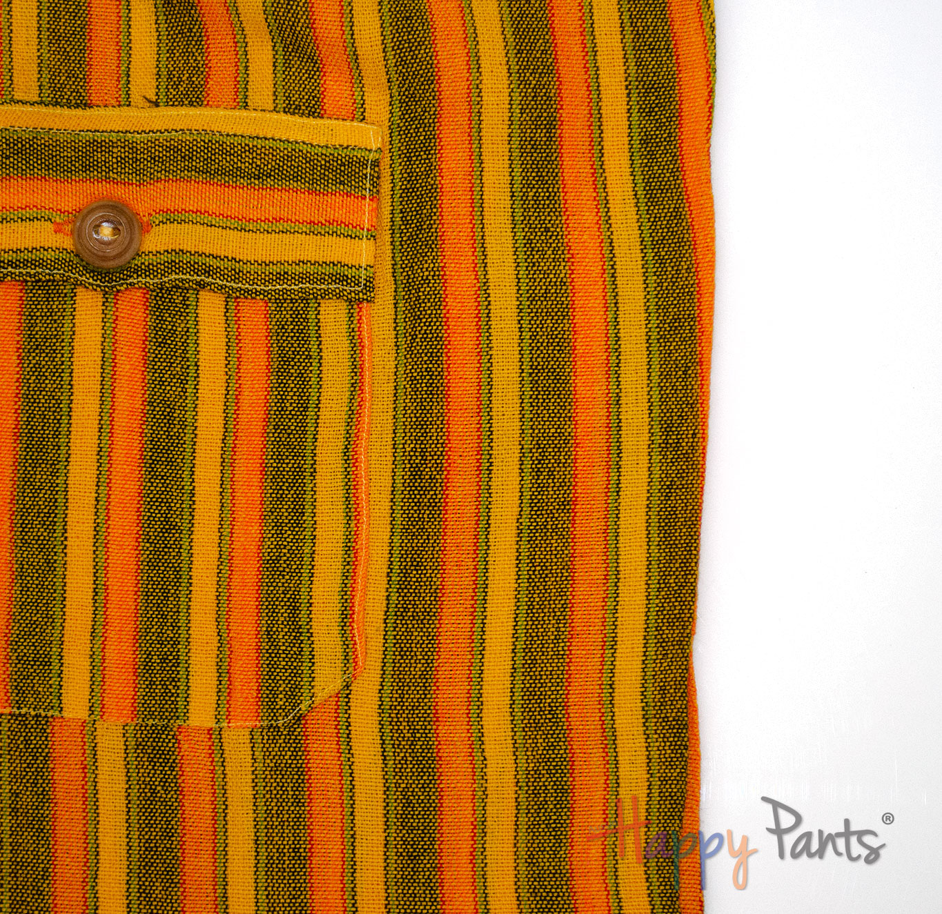Yellow Stripy Happy-Pants - Youth Collection