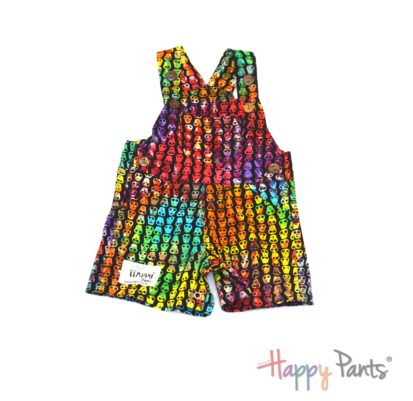 Mystified multicolour Short Overall for Girls